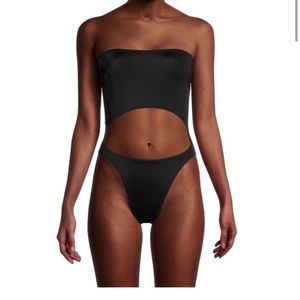 Norma Kamali Strapless One-Piece Swimsuit